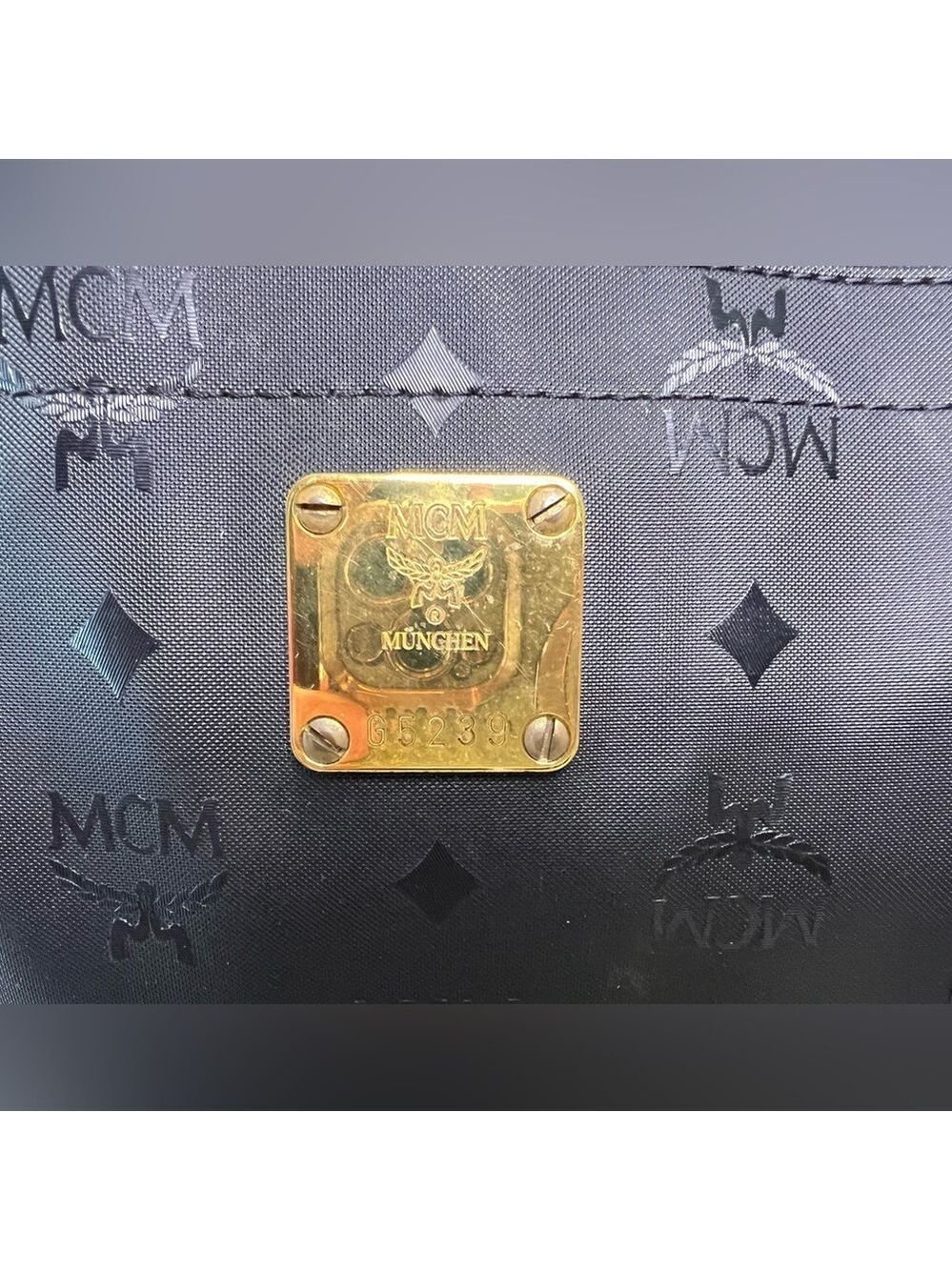 MCM Black Zipper Tote - Picture 2 of 14